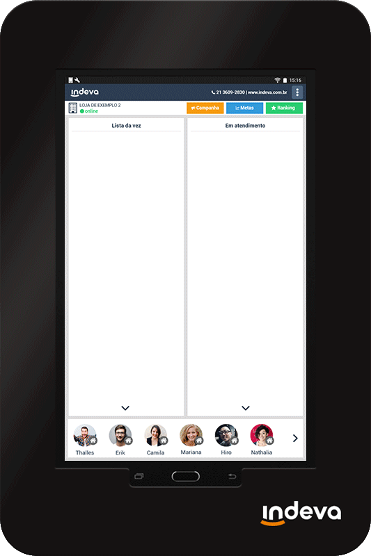 totem da lista da vez